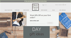 Desktop Screenshot of harpdesignco.com
